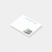 Gepersonaliseerde literatuurleraar & bibliothecari post-it® notes (Schuin)