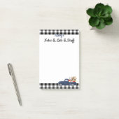 Gepersonaliseerde Little Blue  Truck Post-it® Notes (Kantoor)