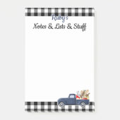 Gepersonaliseerde Little Blue Truck Post-it® Notes (Voorkant)
