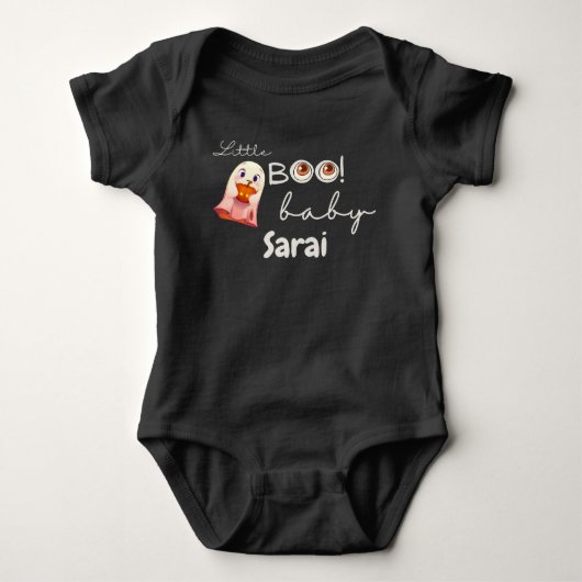 Gepersonaliseerde Little Boo Romper (Voorkant)