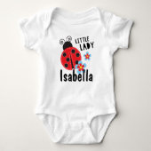 Gepersonaliseerde Little LadyBug Romper (Voorkant)