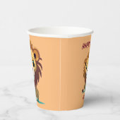 Gepersonaliseerde Little Lion Cub Papieren Bekers (Rechts)