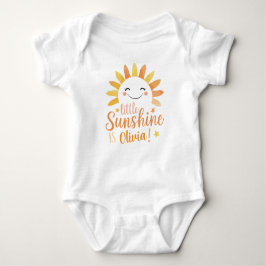 Gepersonaliseerde "Little Sunshine" Baby Bodysuit