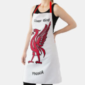 Gepersonaliseerde Liver Bird YNWA Schort (Insitu)