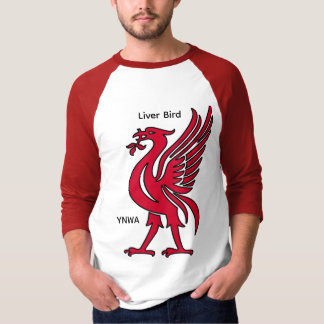 Gepersonaliseerde Liver Bird YNWA T-shirt