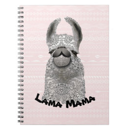 Gepersonaliseerde Llama Mama Notitieboek