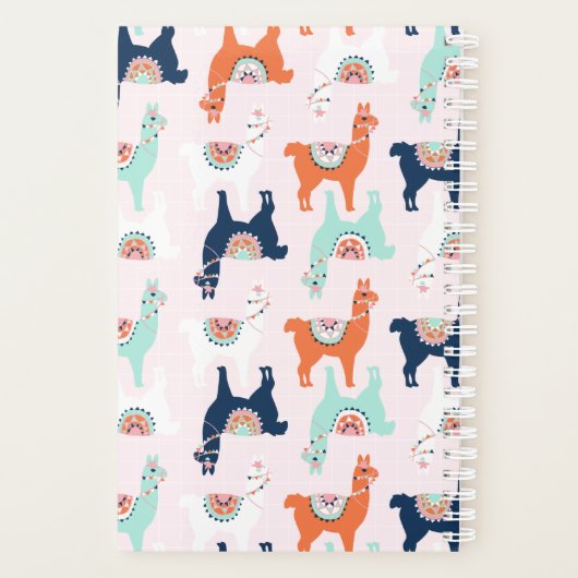 Gepersonaliseerde Llama Planner (Achterkant)