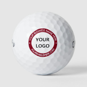 Gepersonaliseerde Logo aangepaste tekst stempels g Golfballen