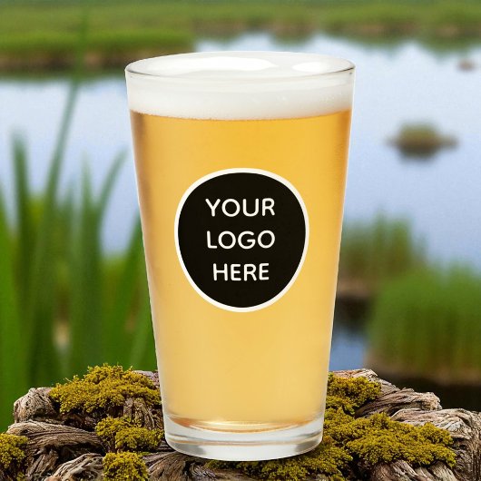 Gepersonaliseerde Logo Business Company Script Bee Glas