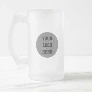 Gepersonaliseerde Logo Business Company Script Bee Matglas Bierpul