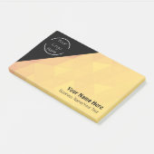 Gepersonaliseerde Logo - de Nota's van de Post-it Post-it® Notes (Schuin)