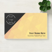 Gepersonaliseerde Logo - de Nota's van de Post-it Post-it® Notes (Kantoor)