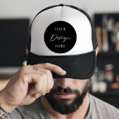 Gepersonaliseerde Logo Design Business Swag Aangep Trucker Pet