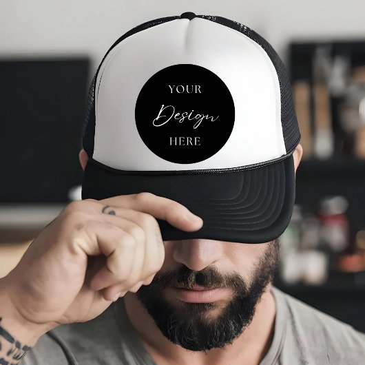 Gepersonaliseerde Logo Design Business Swag Aangep Trucker Pet