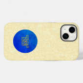 Gepersonaliseerde Logo Elegant Case-Mate iPhone Case (Achterkant (horizontaal))