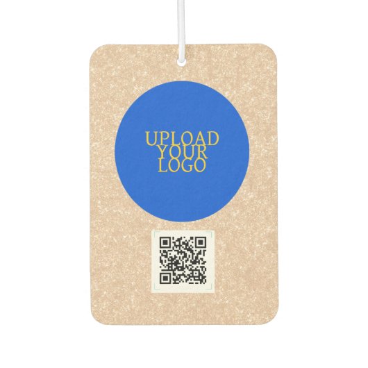 Gepersonaliseerde Logo en QR-code Luchtverfrisser (Voorkant)