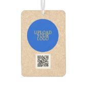 Gepersonaliseerde Logo en QR-code Luchtverfrisser (Achterkant)