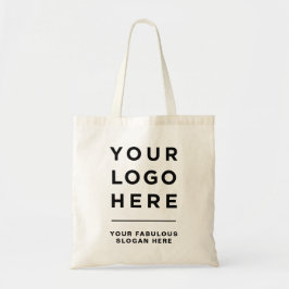 Gepersonaliseerde logo en tekst tote bag