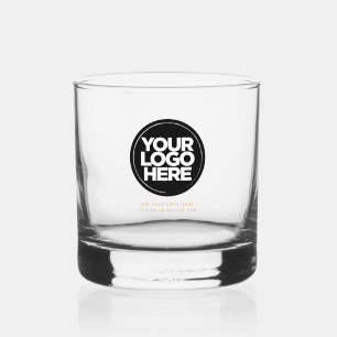 Gepersonaliseerde Logo en tekst Whiskey Glasses Whisky Glas