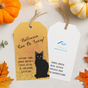 Gepersonaliseerde Logo Halloween Vastgoed Pop door Cadeaulabel