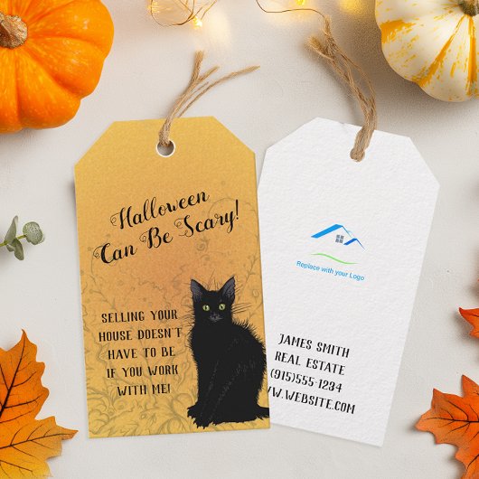Gepersonaliseerde Logo Halloween Vastgoed Pop door Cadeaulabel