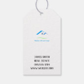 Gepersonaliseerde Logo Halloween Vastgoed Pop door Cadeaulabel (Achterkant)