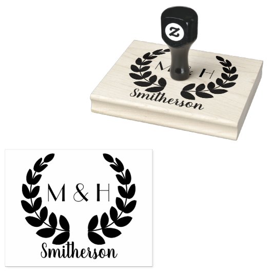 Gepersonaliseerde Logo Large Custom Rubberstempel (Gestempeld)