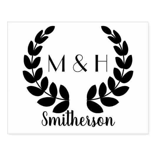 Gepersonaliseerde Logo Large Custom Rubberstempel (Afrduk)