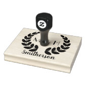 Gepersonaliseerde Logo Large Custom Rubberstempel (Stempel)