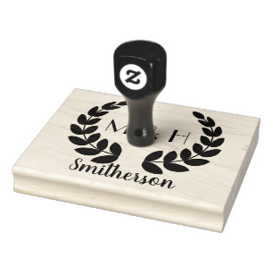 Gepersonaliseerde Logo Large Custom Rubberstempel