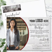 Gepersonaliseerde Logo makelaar makelaar makelaar  Briefkaart