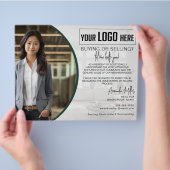 Gepersonaliseerde Logo makelaar makelaar makelaar  Flyer