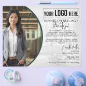 Gepersonaliseerde Logo makelaar makelaar makelaar  Flyer (Enkel)