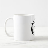 Gepersonaliseerde Logo Moderne Trendy Fotocollage Koffiemok (Links)