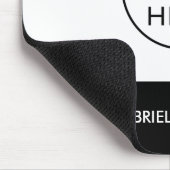 Gepersonaliseerde Logo-Muismat van het bedrijf Muismat (Hoek)