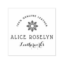 Gepersonaliseerde logo Script Leatherworks Busines