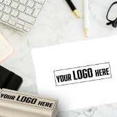 Gepersonaliseerde Logo Small Business Packaging Rubberstempel