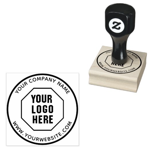 Gepersonaliseerde Logo stempel: zelf-inkt, Geperso Rubberstempel (Gestempeld)