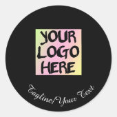 Gepersonaliseerde Logo & Tekst Stickers (Voorkant)
