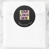Gepersonaliseerde Logo & Tekst Stickers (Tas)