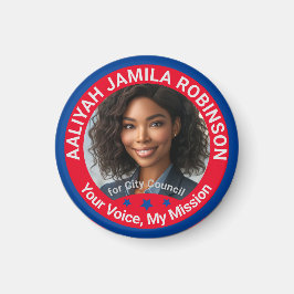 Gepersonaliseerde lokale verkiezing aangepaste fot magneet