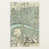 Gepersonaliseerde Londen Map Planner (Voorkant)