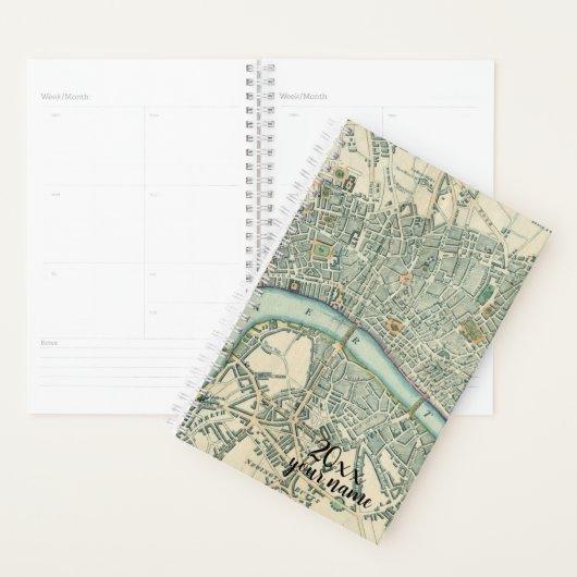 Gepersonaliseerde Londen Map Planner (Display)
