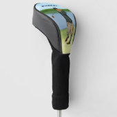 Gepersonaliseerde  look Golfer Golf schommel Golfheadcover (Schuin)