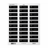 Gepersonaliseerde loper Marathon Keepsake 26.2 Etiket (Full Sheet)