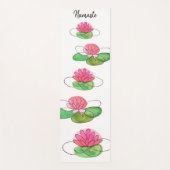 Gepersonaliseerde Lotus Namaste Yogamat (Voorkant)
