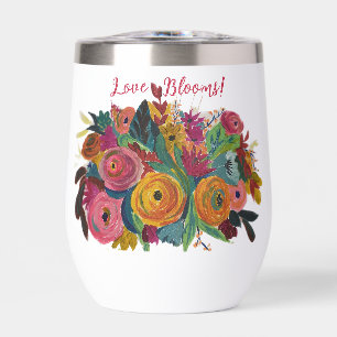 Gepersonaliseerde "Love Blooms" Waterfles