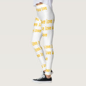 Gepersonaliseerde Love Design Leggings - Stijlvol  (Links)