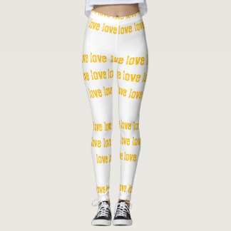 Gepersonaliseerde Love Design Leggings - Stijlvol 