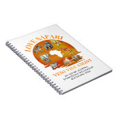 Gepersonaliseerde LOVE SAFARI Souvenir Journal Notitieboek (Rechterzijde)